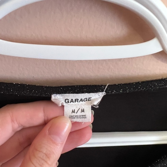 4/$10 faux wrap sparkle top - Picture 2 of 4